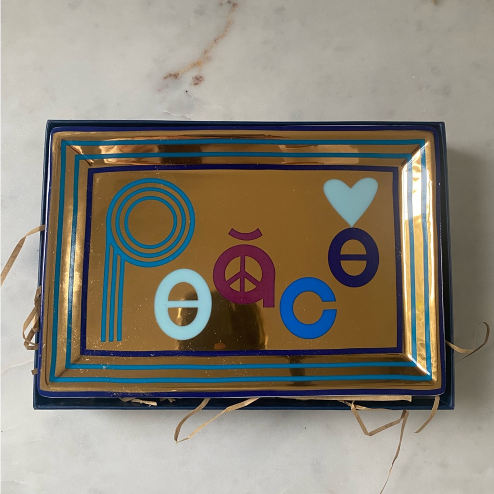 Jonathan Adler- peace tray- new in box